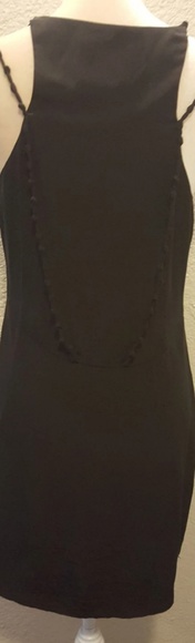 Beautiful Madison Marcus Little Black Dress Silk S - Picture 3 of 5